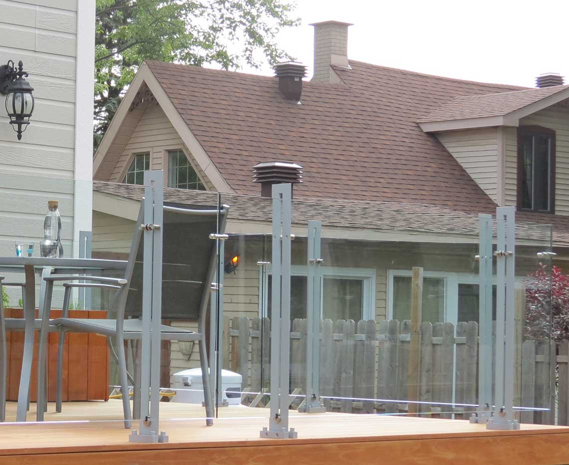 Garde corps terrasse